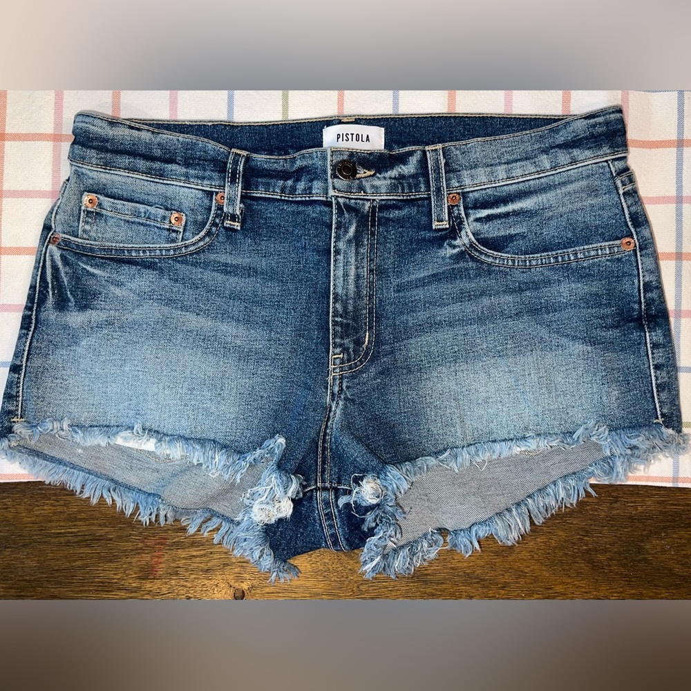 Pistola Denim Cut Off Shorts Size 30